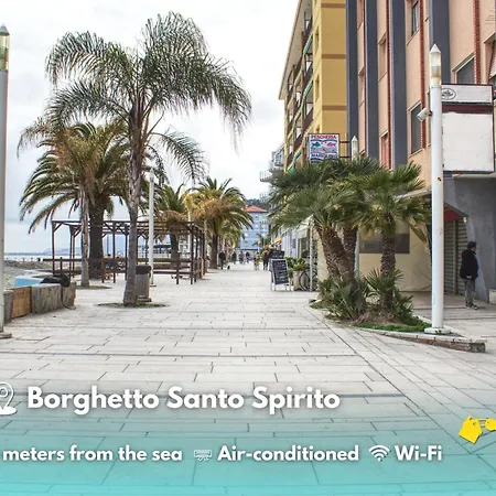 20 Metri Dal Mare, Vacanze Vicini A Tutto * Borghetto Santo Spirito